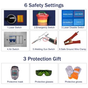 6 Safety Settings for EYTOOLS handheld laser welder