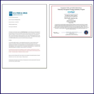 FDA approval certificate for fiber handheld laser welder