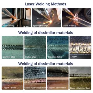 The EYTOOLS handheld metal laser welding machine can be widely used for various metal welding applications