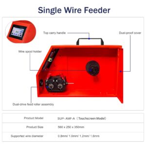 single wire feeder for 1500W 2000W handheld metal laser welding machine for stainless steel