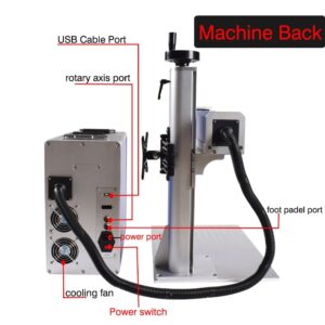 3D fiber laser engraver